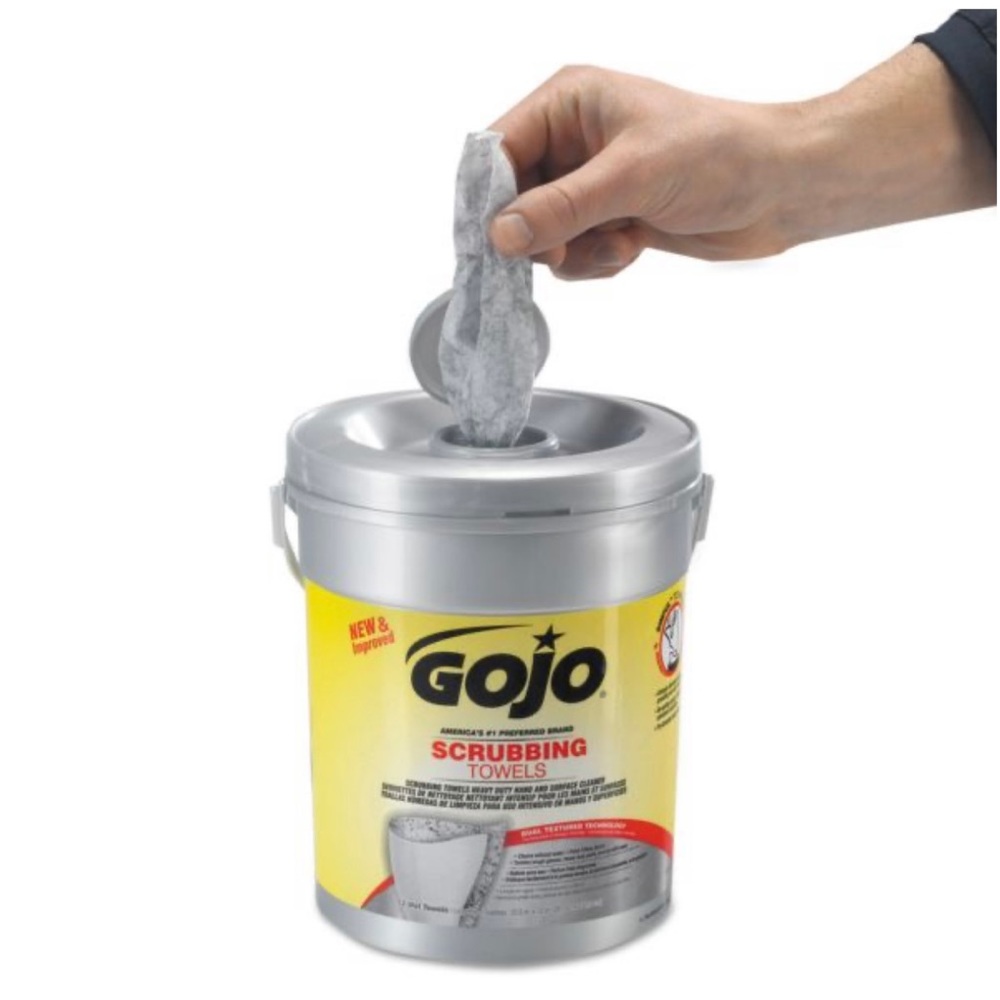 Gojo scrubbing towels
